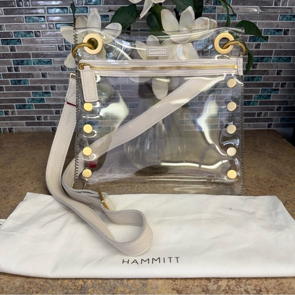 Hammitt Handbags - Hammitt Tony Medium Calla Lily clear purse